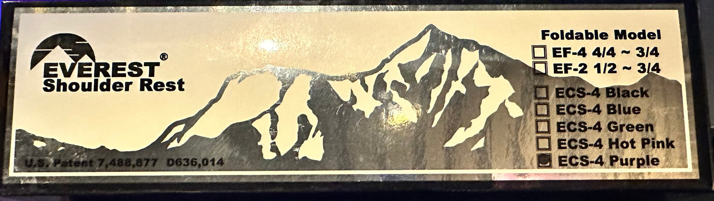 Everest Collapsable Shoulder Rest / ECS-4