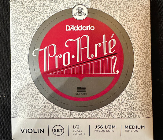 ProArte Violin String Set - 1/2