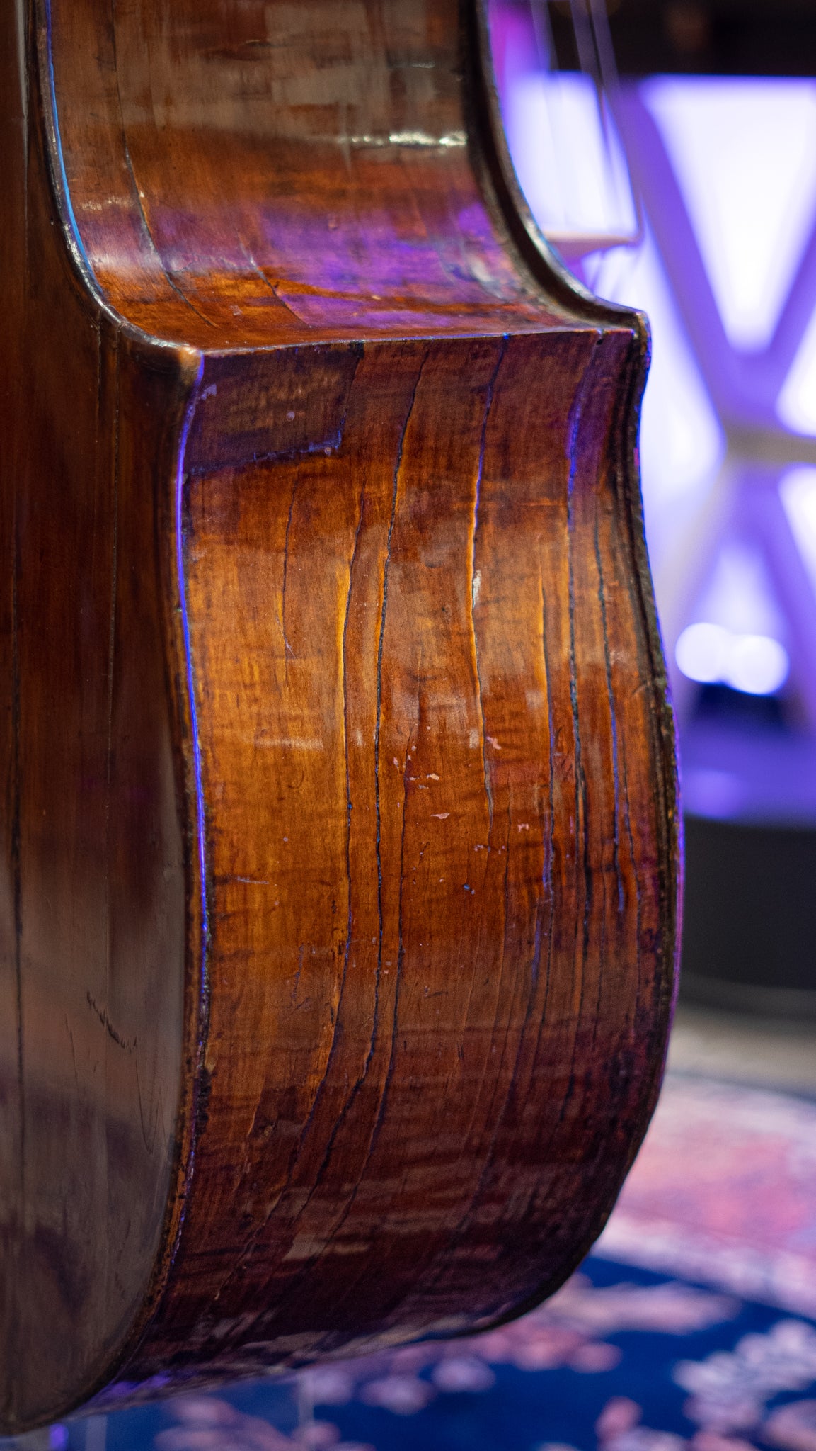 Italian Attributed Cremona School Bass