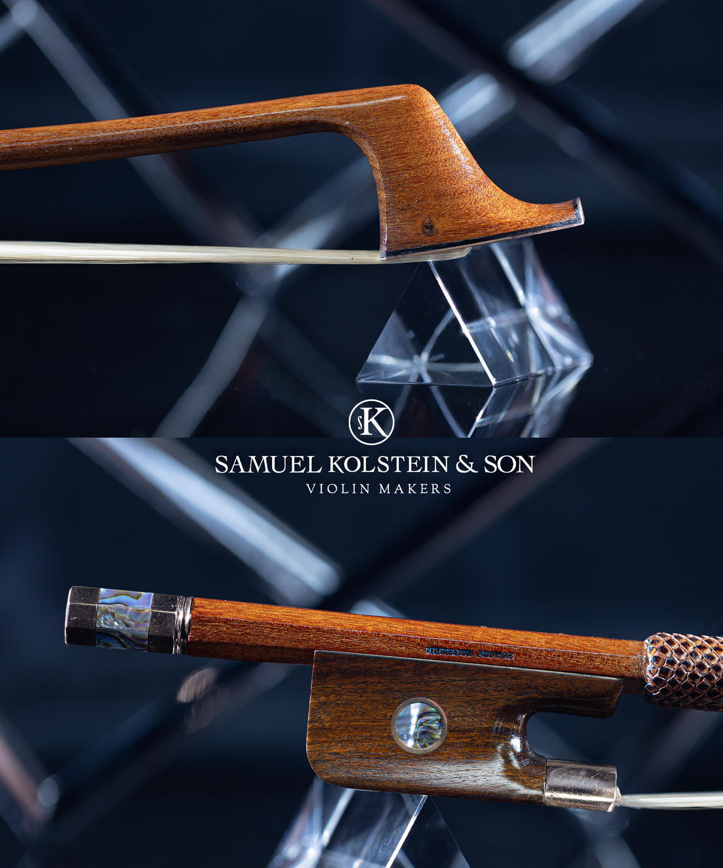 Samuel Kolstein French Bass Bow REG #E106