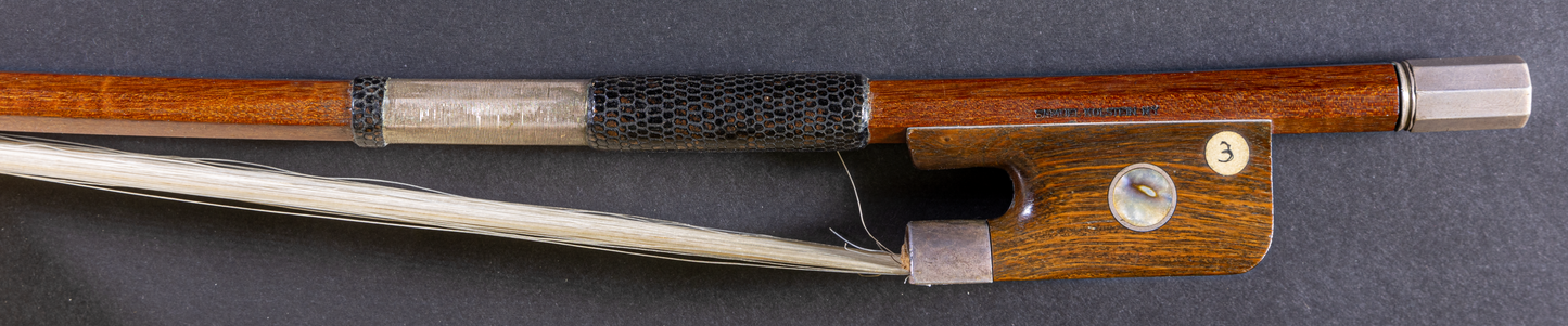 Samuel Kolstein French Bass Bow REG #1019