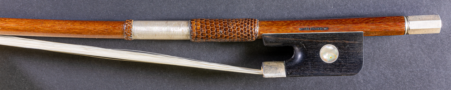 Samuel Kolstein French Bass Bow REG #1138