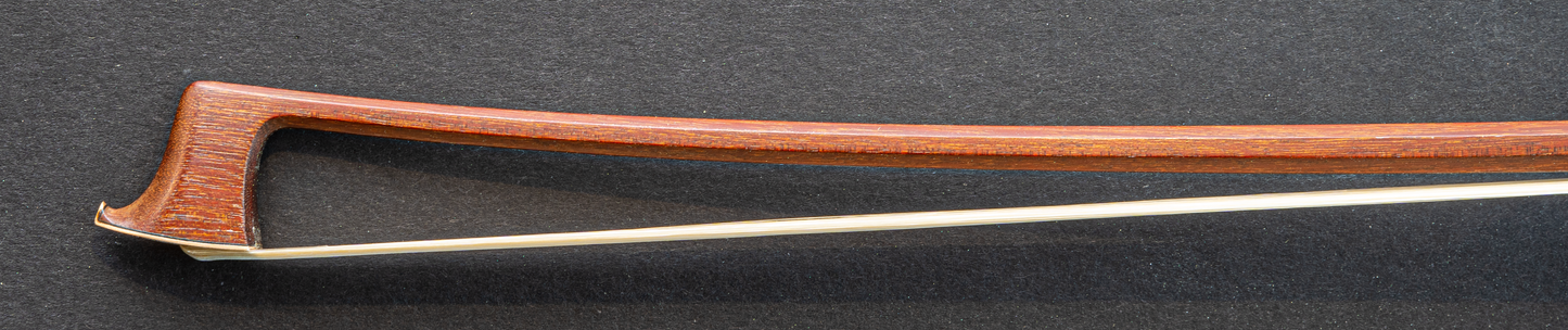 Benedeck Muchen Gold Mounted Ivory Frog Violin Bow