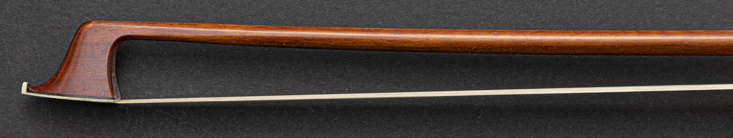 Pernambuco Cello Bow w/ Replica Tortoise Shell Frog