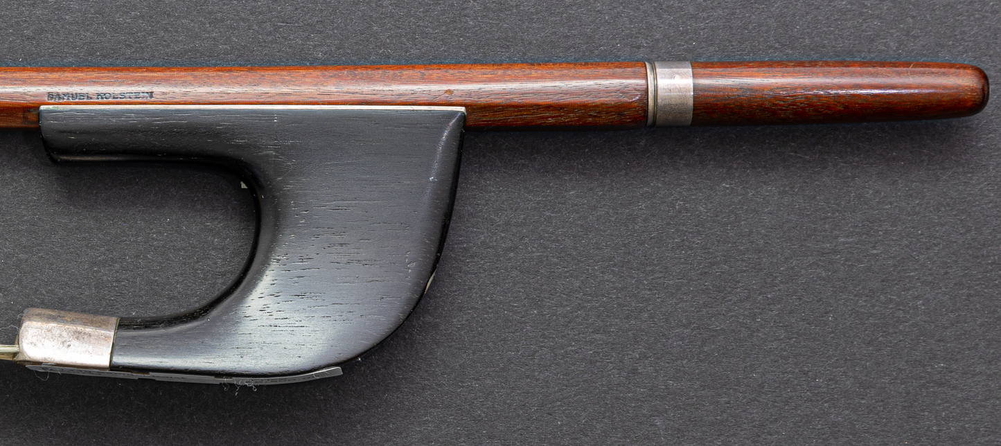 Samuel Kolstein Pfretzschner Model German Bass Bow Registered B-98