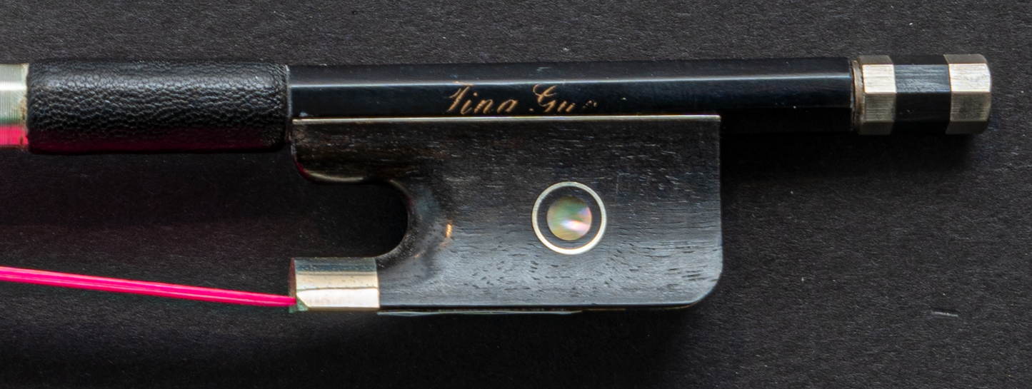 Tina Guo Carbon Fiber Violin Bow w/ Pink Hair