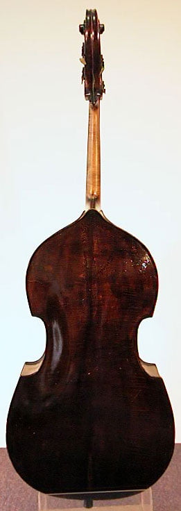 Bohemian 19th Century Bass Violin