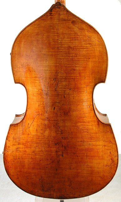 Saxon 19th Century Bass Violin