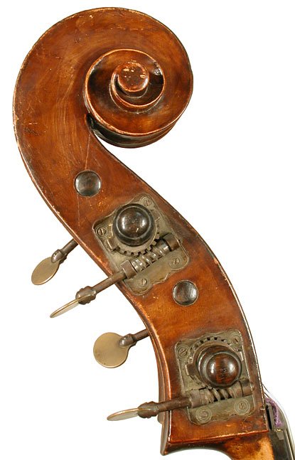 19th Century Southern German Bass Violin
