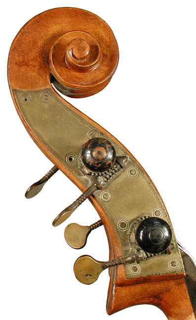 Bohemian 19th Century Bass Violin