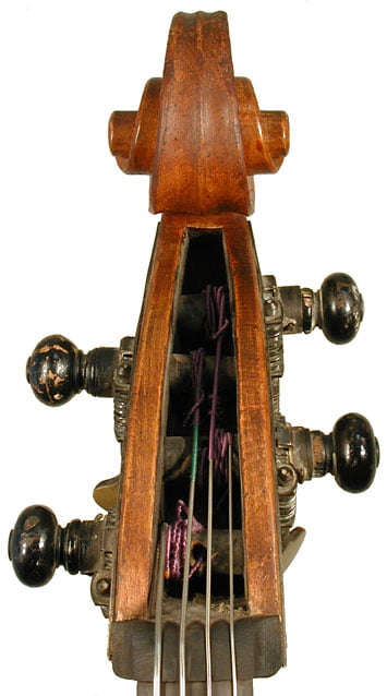 Bohemian 19th Century Bass Violin