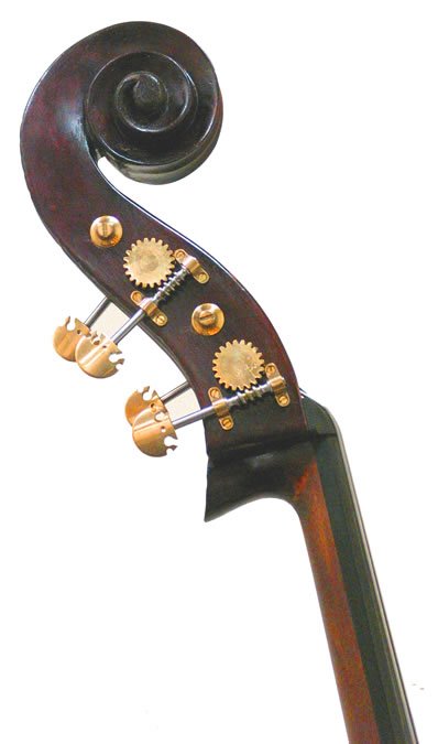Bass Violin Attributed 18th Century to the School of Paolo Antonis Testore Workmanship