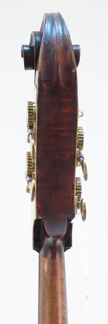 Abraham Prescott Bass Violin, modified 7/8 size, gamba shaped flatback model