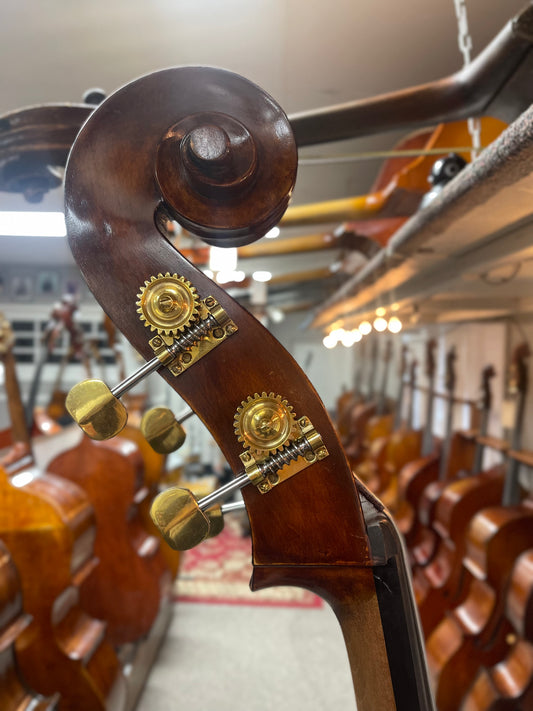 German Flatback Solid Carved Bass