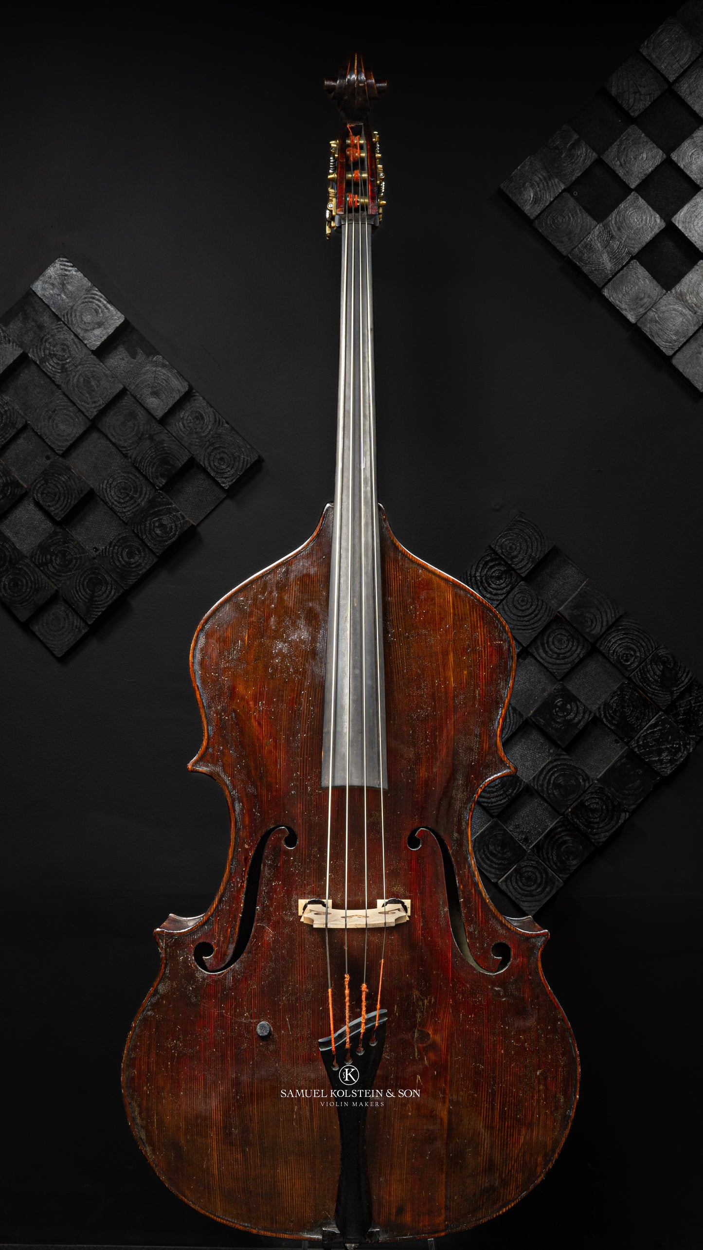19th Century Northern Italian Bass Violin