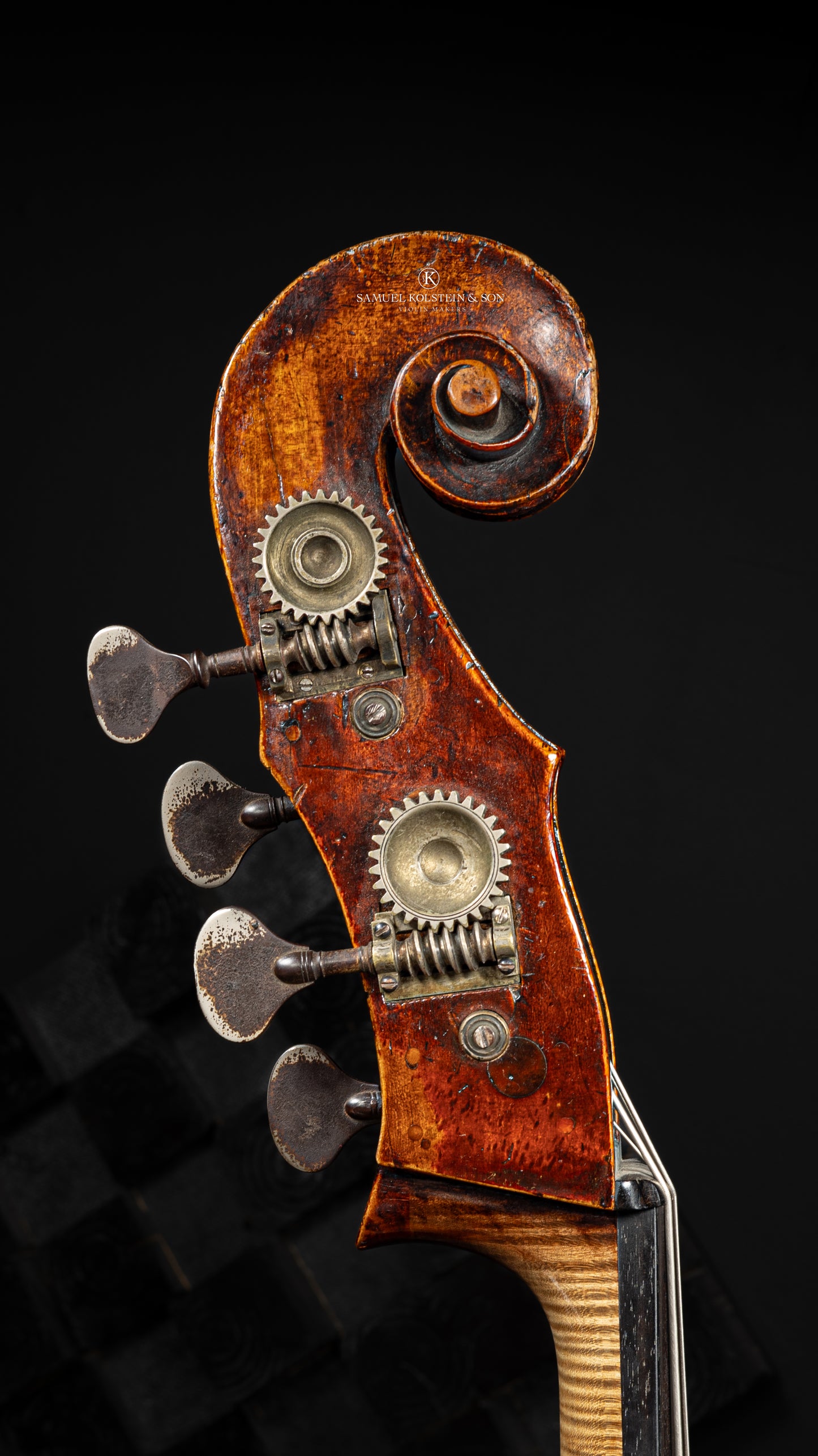 Austrian 18th Century Bass Attrib. Carlo Ferdinando Landolfi