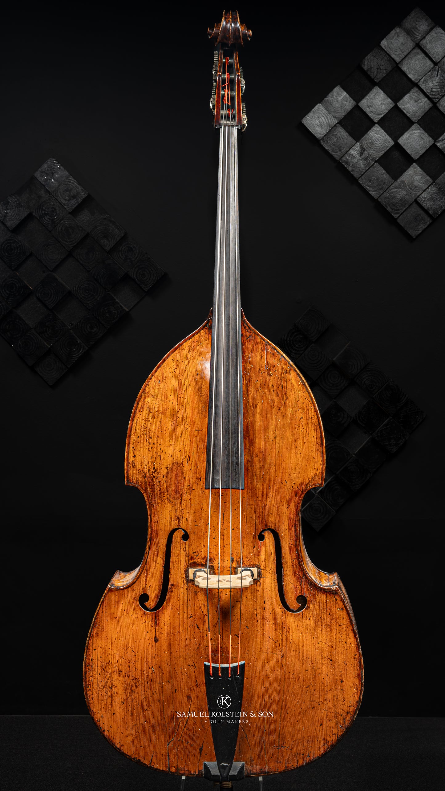 Austrian 18th Century Bass Attrib. Carlo Ferdinando Landolfi