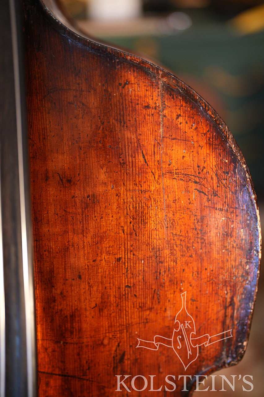 Italian Bass attributed to Alessandro Gagliano, circa early 1700s (composite)