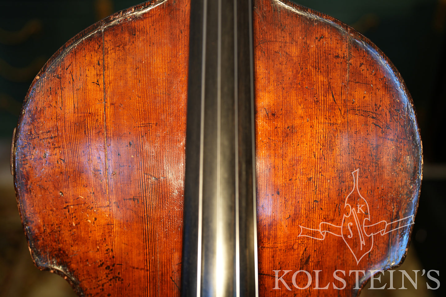 Italian Bass attributed to Alessandro Gagliano, circa early 1700s (composite)