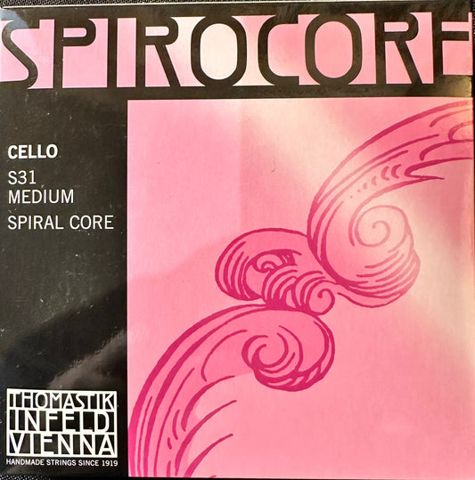 Spirocore Chrome Cello String Set