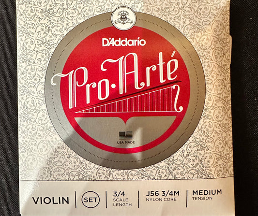ProArte Violin String Set - 3/4