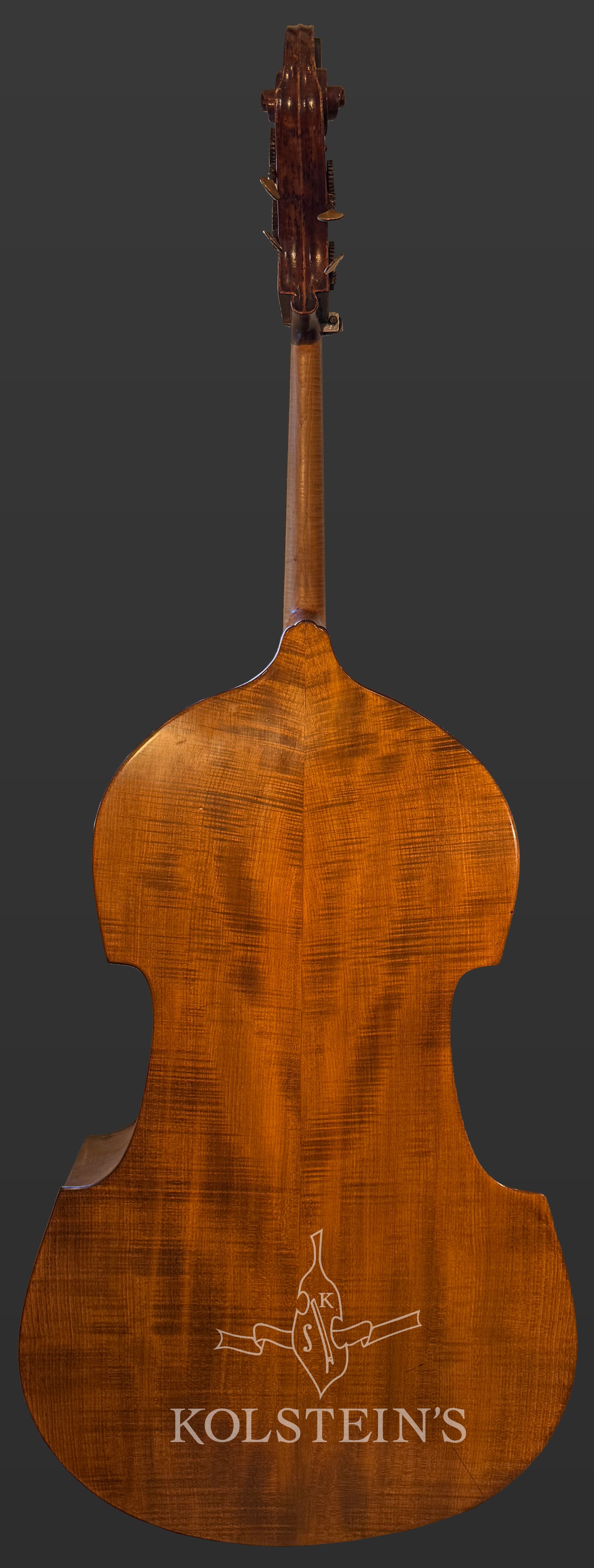 Italian Bass attributed to Alessandro Gagliano, circa early 1700s (composite)