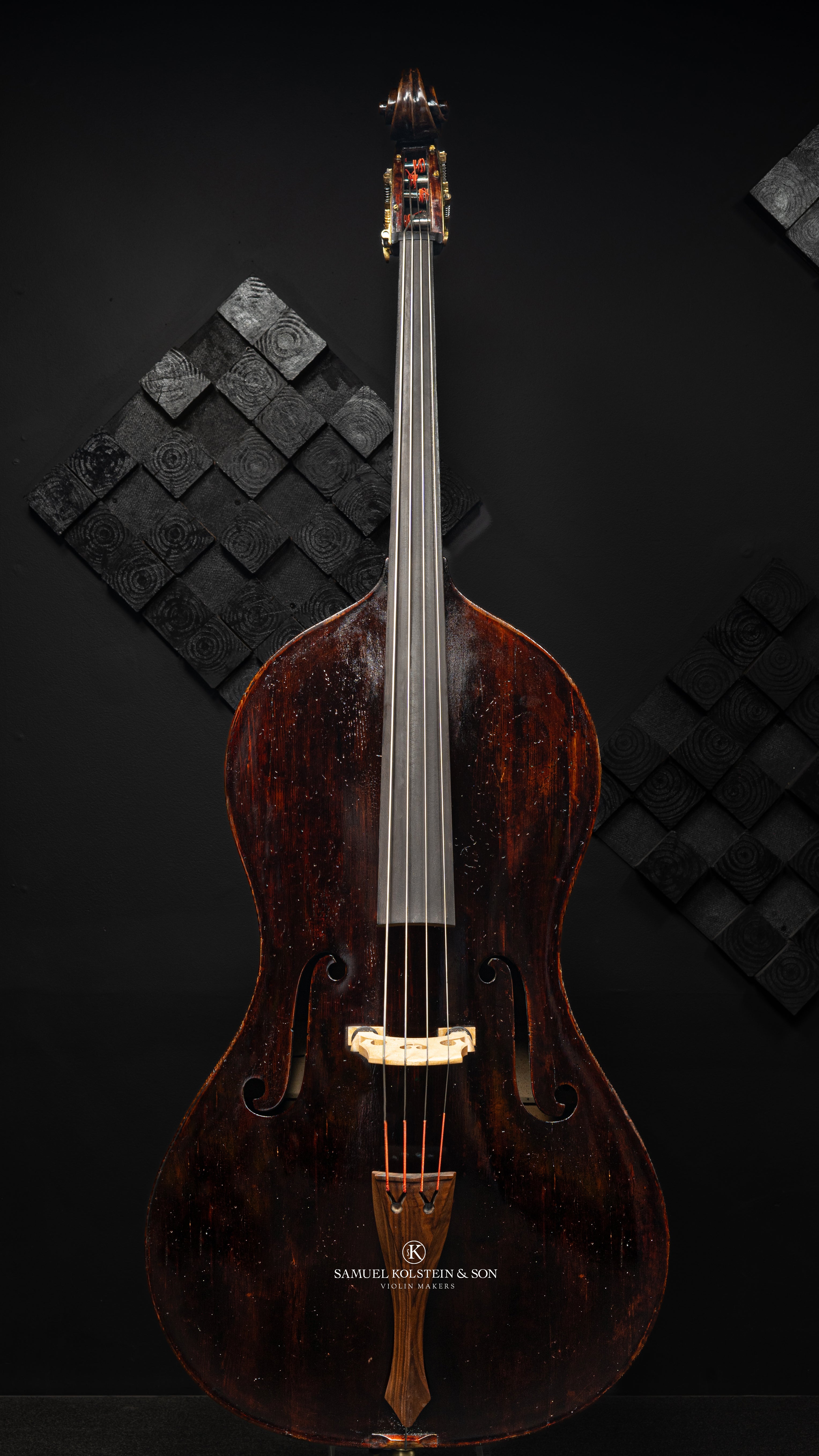 18th Century Italian Pear-Shaped Bass – Kolstein Music