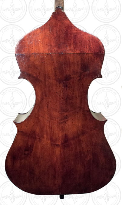 Venetian School Attributed Bass Violin