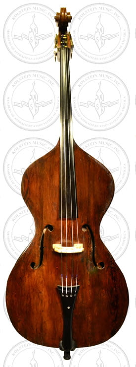 Paolo Antonio Testore Attributed Bass Violin
