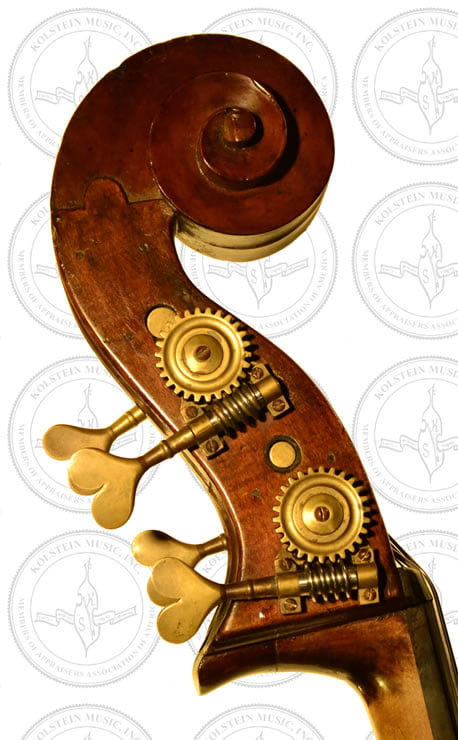 Paolo Antonio Testore Attributed Bass Violin