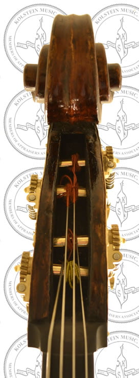 Old English Attributed to the Tarr School Bass Violin