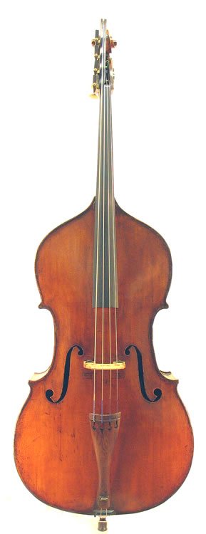 Auguste Martin Gemunder Bass Violin