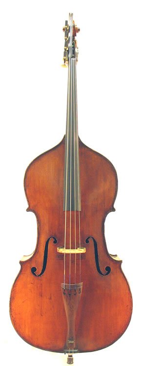 Auguste Martin Gemunder Bass Violin