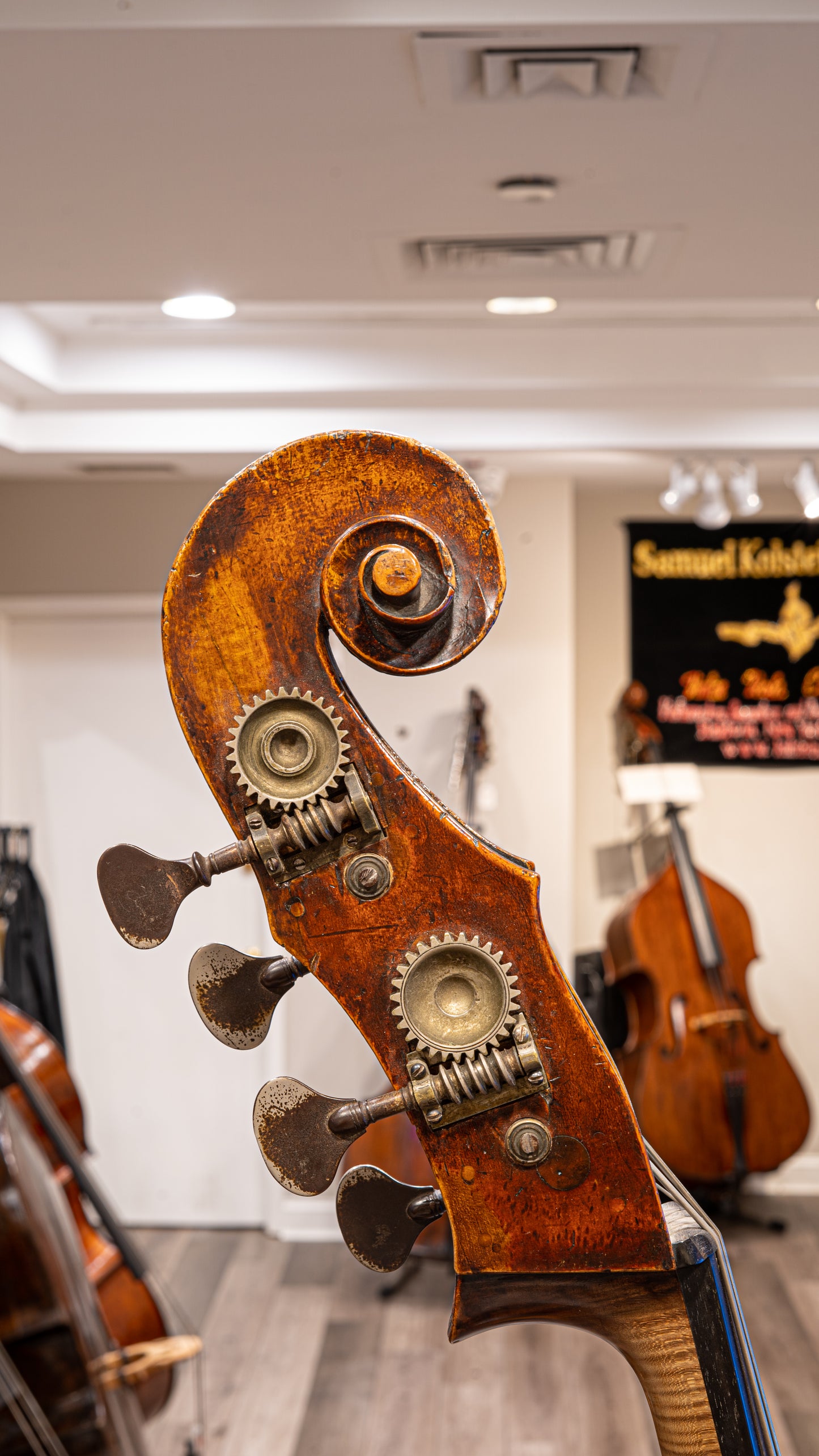 Austrian 18th Century Bass attrib. “Carlo Ferdinando Landolfi.”
