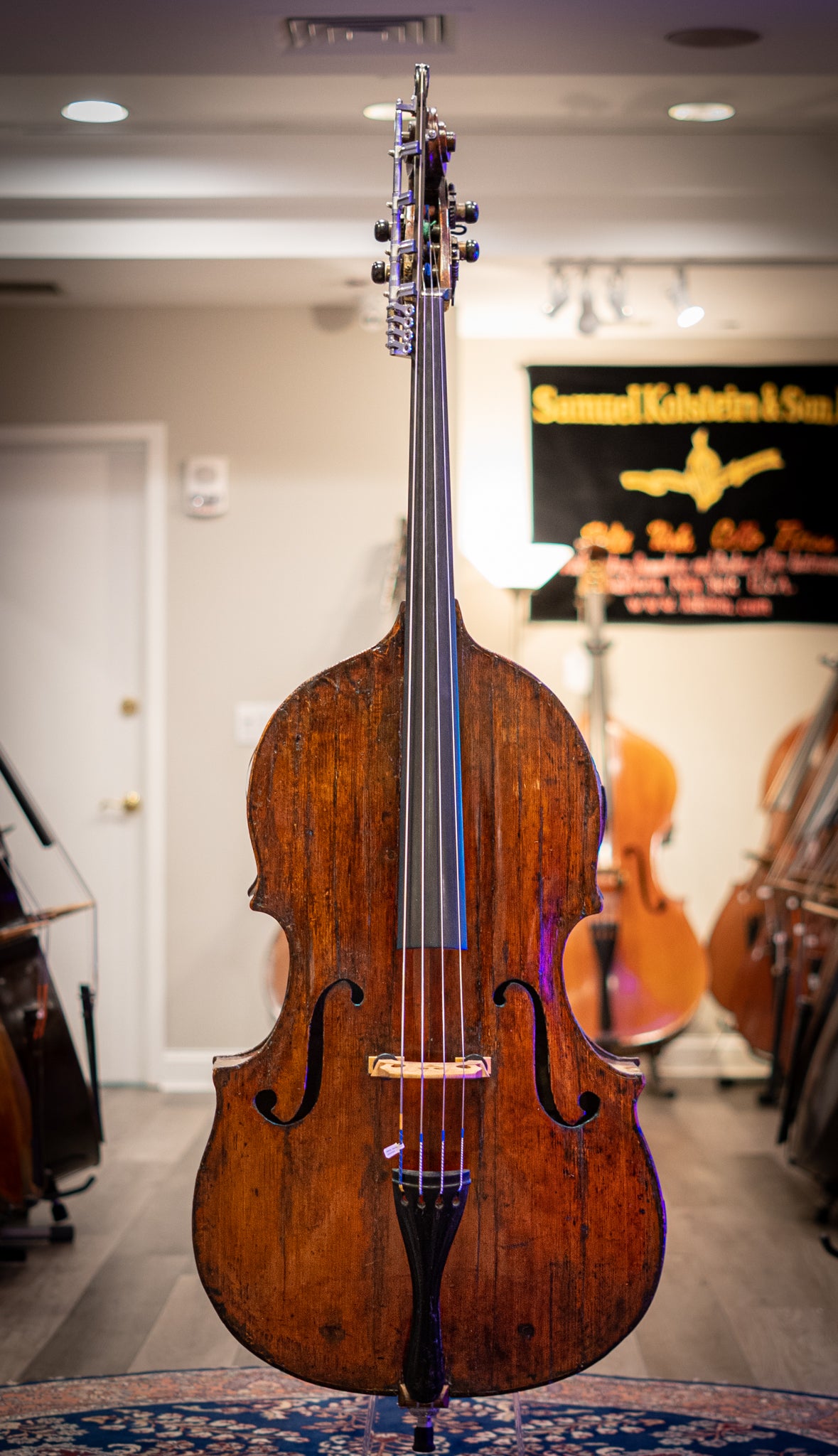 Italian Attributed Cremona School Bass