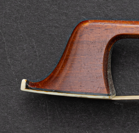 Pernambuco Cello Bow w/ Replica Tortoise Shell Frog