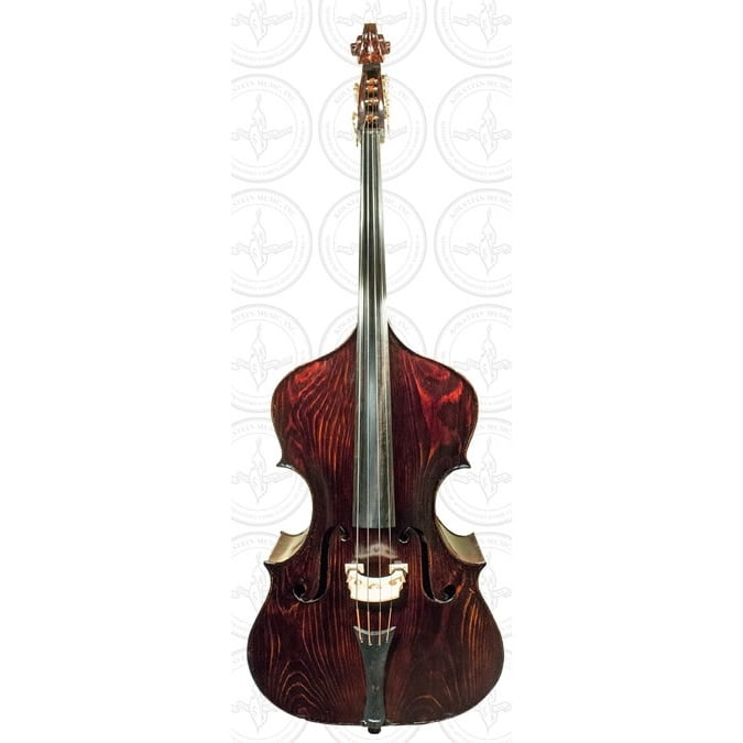 Venetian School Attributed Bass Violin