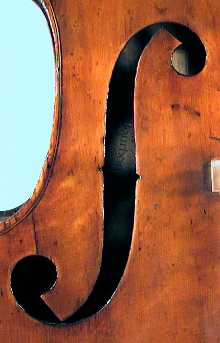 Peeter Bourbon School Bass Violin