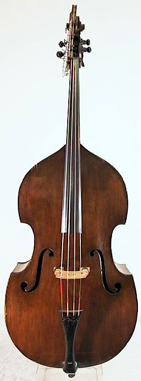 Venetian 19th Century Bass Violin