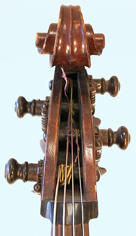 French Mirecourt 19th Century Bass Violin