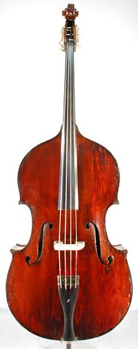 English 19th Century Bass Violin