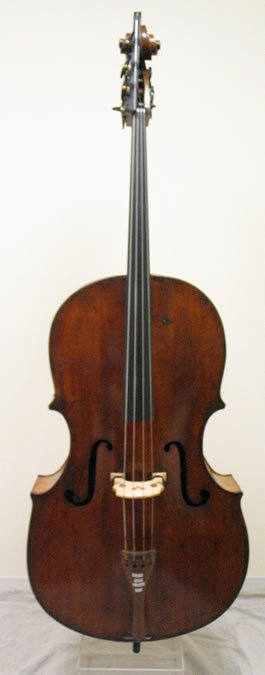 Johannes Theodore Cuypers Attributed Bass Violin circa-1750-to-1770
