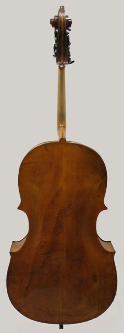 Johannes Theodore Cuypers Attributed Bass Violin circa-1750-to-1770