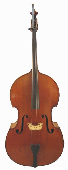 Gabriel Jacquet Bass Violin circa-1860