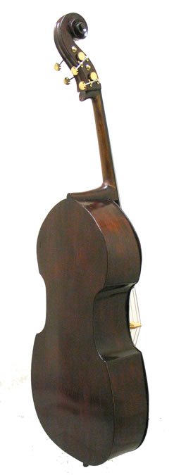 Bass Violin Attributed 18th Century to the School of Paolo Antonis Testore Workmanship