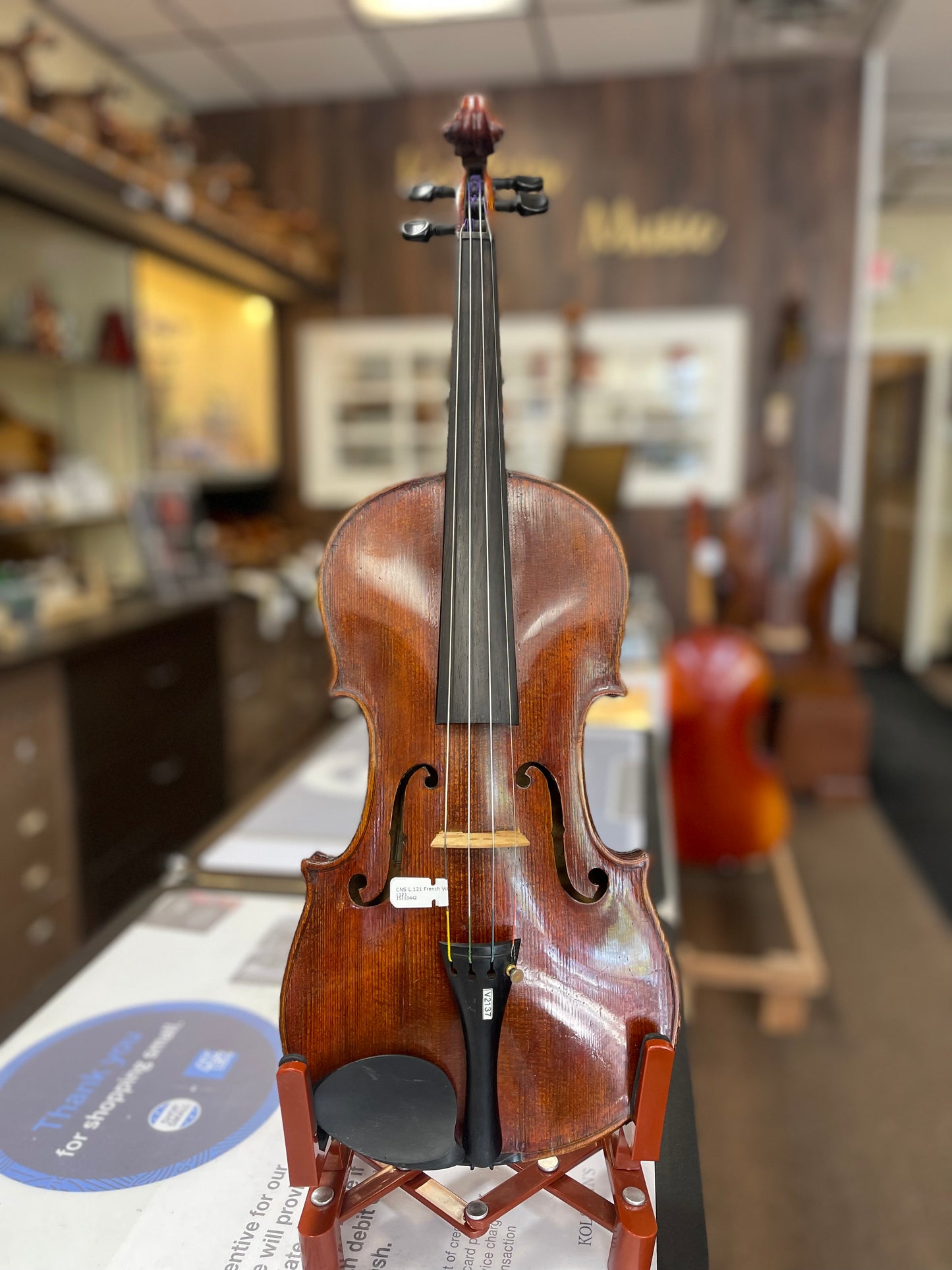French Violin Labeled Remy