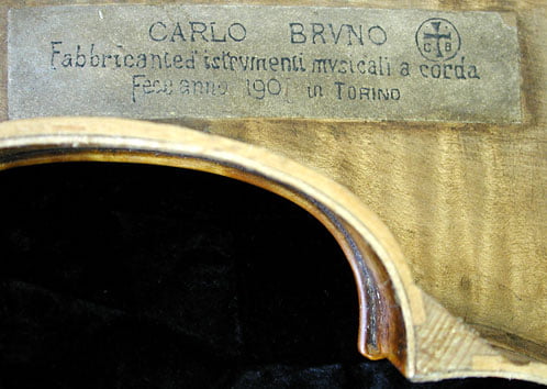 Carlo Bruno Shop Violin